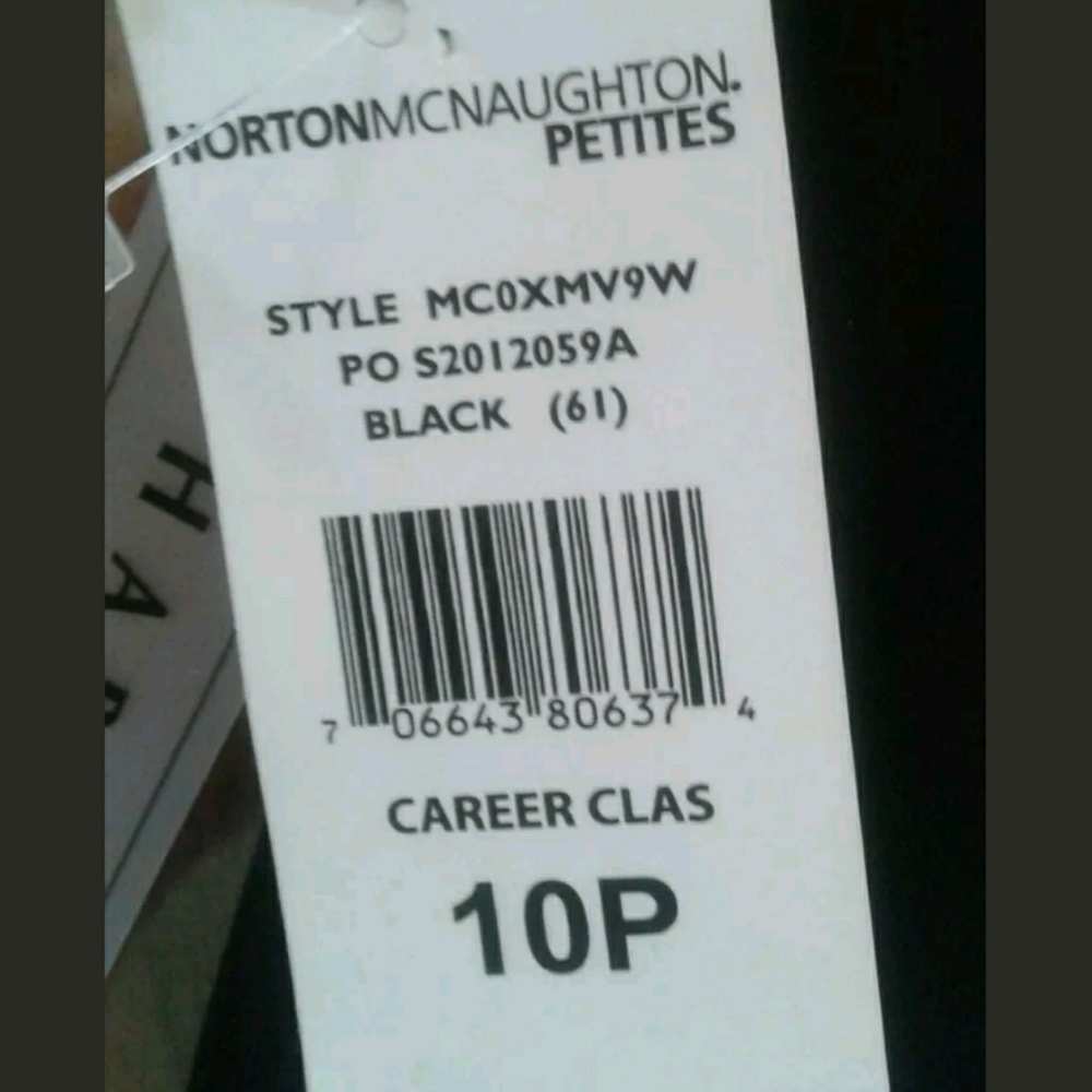 Norton McNaughton Petites Career Pleat Skirt 10P - Picture 7 of 8